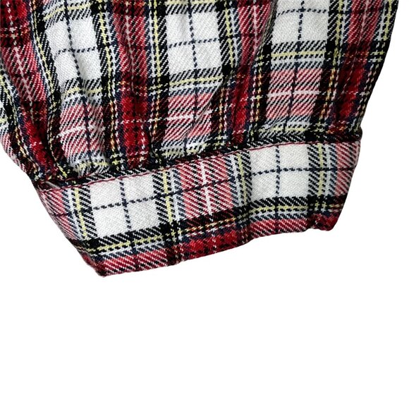 ZARA Girls Plaid Ruffle Button Down Top Red White – Size 7 - Picture 7 of 7
